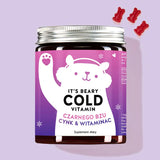 Puszka witamin It's Beary Cold z czarnym bzem, cynkiem i witaminą C od Bears with Benefits na zimną porę roku.