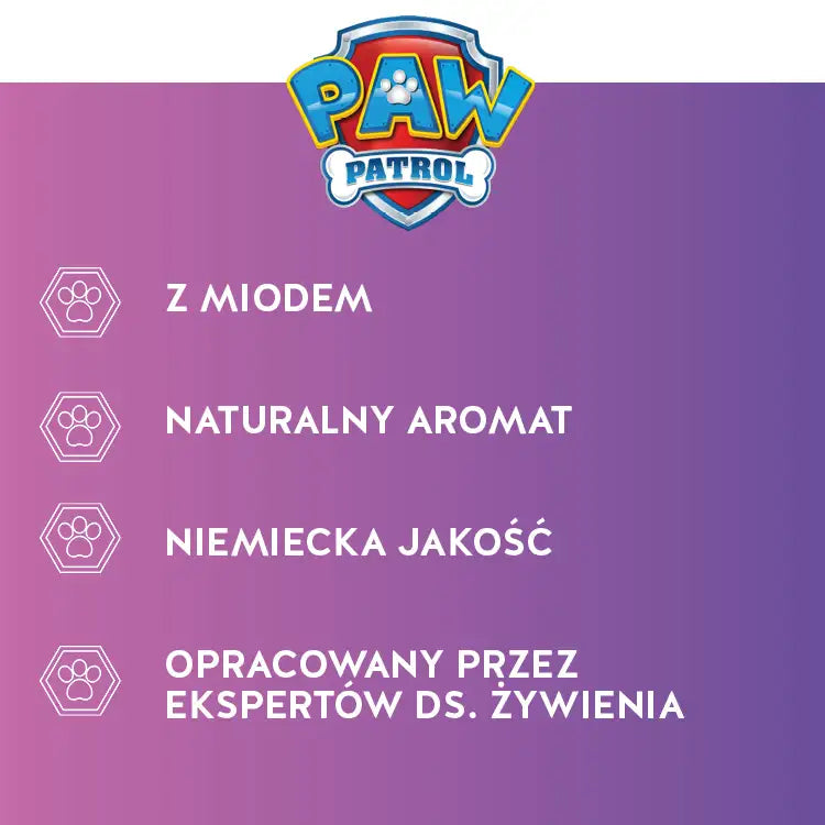  To zdjęcie przedstawia zalety produktu Immune Power Paws z czarnym bzem dla dzieci marki Bears with Benefits. Z miodem, naturalny smak, niemiecka jakość farmaceutyczna i opracowany przez ekspertów żywieniowych.