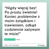 Opinie i wrażenia klientów Trustpilot dotyczące misiów z witaminami od Bears with Benefits