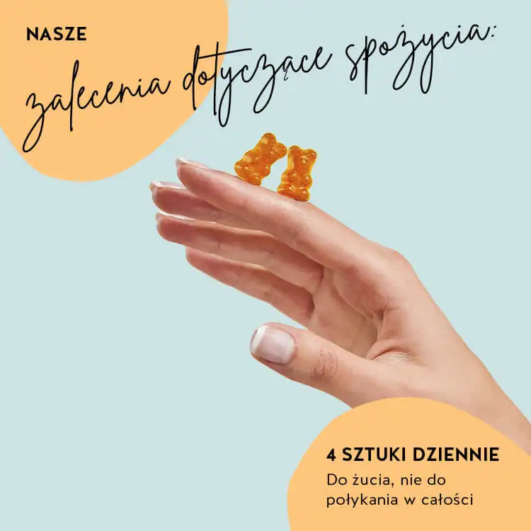 Jest to zalecenie dotyczące spożycia One in a Billion Gut witamin od firmy Bears with Benefits