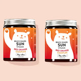 Beach Guard Sun Vitamins with Red Orange Complex od Bears with Benefits jako 2-miesięczna kuracja.