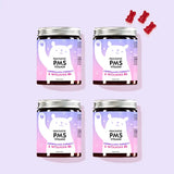 Femtastic PMS Vitamins with Monk's Pepper firmy Bears with Benefits jako 4-miesięczna kuracja.