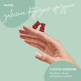 Jest to zalecenie dotyczące spożycia Hey Flawless Youth witamin od firmy Bears with Benefits