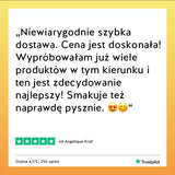 Opinie i wrażenia klientów Trustpilot dotyczące misiów z witaminami od Bears with Benefits